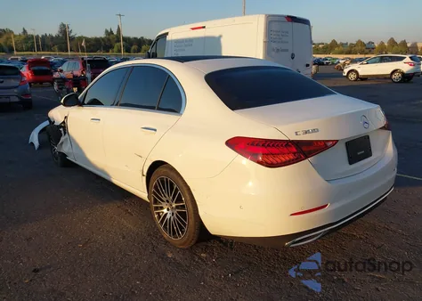 2025 Mercedes-Benz C 300 300 4Matic из США, поврежденный, VIN W1KAF4HB2SR264180